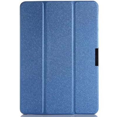 Полиуретановый чехол Book Cover Case Blue для Asus Transformer Pad TF103CG(1)