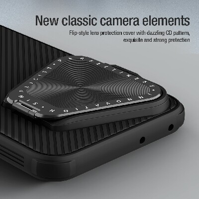 Чехол-накладка Nillkin CamShield Prop Magnetic Зеленая для Huawei Pura 70 Pro \70 Pro Plus(5)