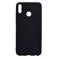 Силиконовый чехол TPU Matte Case 1mm черный для Huawei Honor 8C(#1)