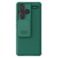 Чехол-накладка Nillkin CamShield Pro Зеленая для Xiaomi Redmi Note 13 Pro Plus 5G(#1)