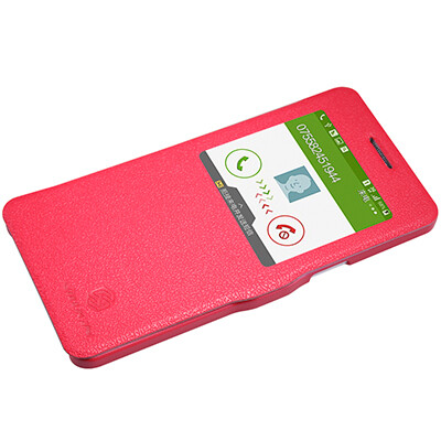 Полиуретановый чехол Nillkin Fresh Series Red  для Samsung Galaxy A5(4)