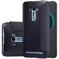 Полиуретановый чехол Nillkin Sparkle Leather Case Black для Asus Zenfone Selfie ZD551KL(#3)