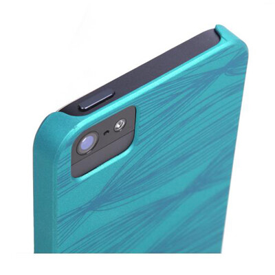 Пластиковый чехол накладка Rock Luxurious Series Light Blue для Apple iPhone 5/5s/SE(2)