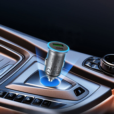 Автомобильное зарядное Acefast B15 65W (USB-A+USB-C) dual port(6)