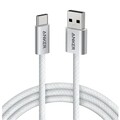 Кабель Anker Zolo USB-A to USB-C A8052 1,8 м 100W белый(#1)