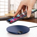 Беспроводное зарядное устройство Baseus LED Wireless Charger Blue(#6)