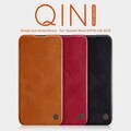 Кожаный чехол Nillkin Qin Leather Case Красный для Huawei P20 Lite 2019 (Nova 5i)(#5)