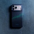 Кевларовый чехол с Magsafe Pitaka Edge Case Milky Way Galaxy 2.0 Nearfield Blue для Apple iPhone 18 Pro(#8)