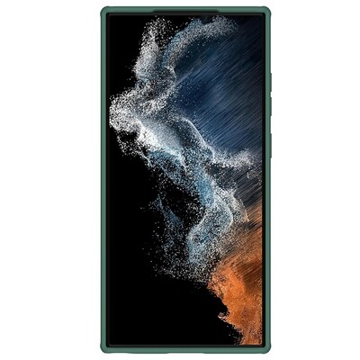 Чехол-накладка Nillkin CamShield Pro Зеленая для Samsung Galaxy S23 Ultra(2)