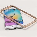 Металлический бампер Aluminium Case Gold для Samsung G925F Galaxy S6 Edge(#1)