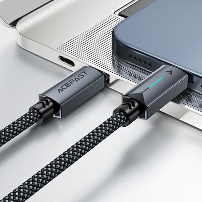 Кабель для зарядки и передачи данных ACEFAST C19-03 USB-C to USB-C 60w 1.2m(4)