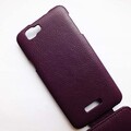 Кожаный чехол Armor Case Purple для Explay Fresh(#4)