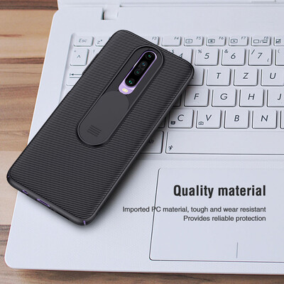 Чехол-накладка Nillkin CamShield черная для Xiaomi Redmi K30 (Poco X2)(6)