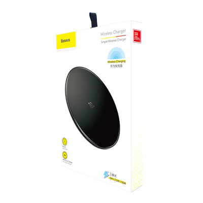 Беспроводное зарядное устройство Baseus Simple Wireless Charger 10W For HUAWEI черный(3)