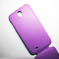 Кожаный чехол Armor Case Purple для Lenovo IdeaPhone A850(#3)