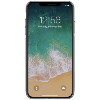 Силиконовый чехол Nillkin Nature TPU Case Серый для Apple iPhone XS Max(2)
