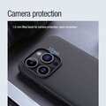 Пластиковый чехол с пластиной Magsafe Nillkin Super Frosted Shield Pro Magnetic Case Синий для Apple iPhone 15 Pro Max(#5)
