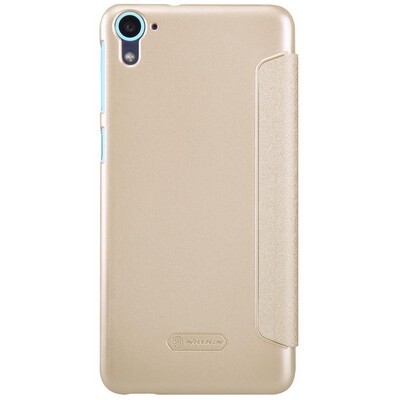 Полиуретановый чехол Nillkin Sparkle Leather Case Gold для HTC Desire 826(2)