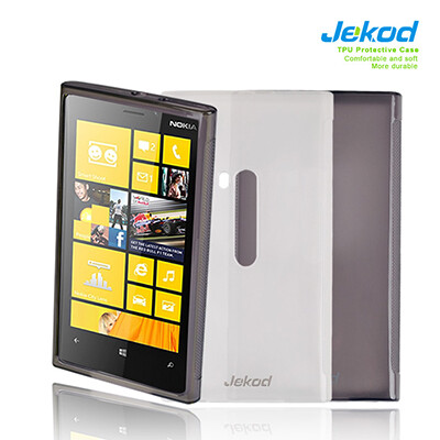 Силиконовый чехол накладка Jekod White для Nokia Lumia 920(3)