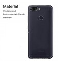 Силиконовый чехол Becolor TPU Case 0.6mm прозрачный для Asus ZenFone Max Plus (M1) ZB570TL(#2)