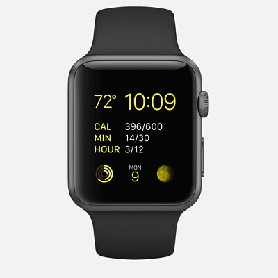Защитная пленка для умных часов Ainy глянцевая для Apple Watch 42mm Series 1\2\3(1)