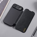Кожаный чехол Nillkin Qin Prop Leather Case черный для Apple iPhone Air(#9)