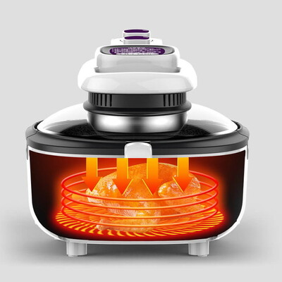 Аэрогриль Xiaomi Liren oil-free air fryer KZ-5000A 5L(5)