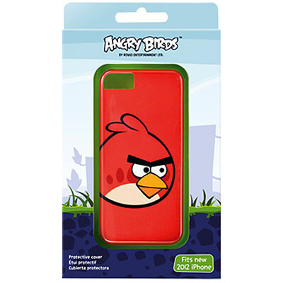 Пластиковый чехол Gear4 Angry Birds Red для Apple iPhone 5/5s/SE(3)
