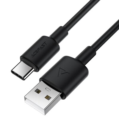 Силиконовый кабель Acefast C25-04 USB-A to USB-C charging data cable(2)