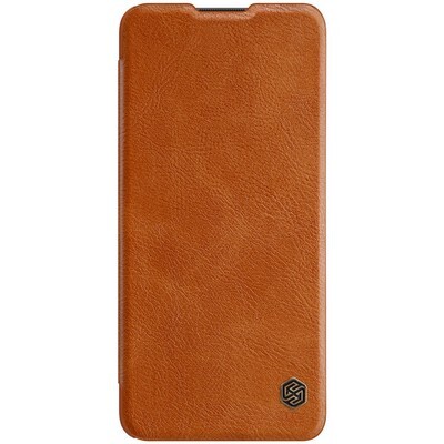 Кожаный чехол Nillkin Qin Leather Case Коричневый для OnePlus 9(1)