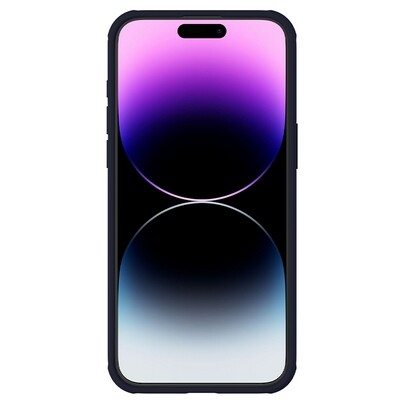 Чехол-накладка с пластиной Magsafe Nillkin CamShield Pro Magnetic Фиолетовая для Apple iPhone 15 Pro(2)