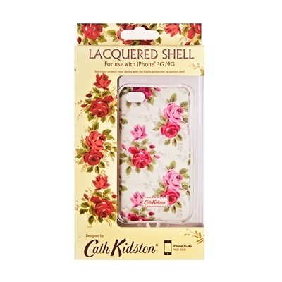 Пластиковый чехол Cath Kidston Flowers Milk White для Apple iPhone 4/4S(4)