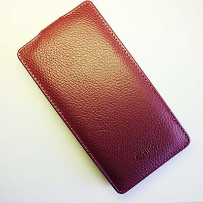 Кожаный чехол Sipo V Series Purple для Sony Xperia M2 Dual S50h(1)