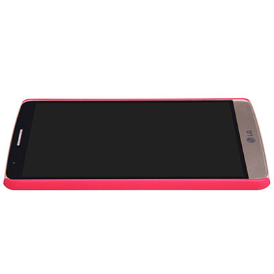 Пластиковый чехол Nillkin Super Frosted Shield Bright Red  для LG G3 Stylus D690(3)