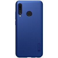 Пластиковый чехол с подставкой Nillkin Super Frosted Shield Темно-Синий для Huawei P Smart Plus 2019