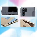 Полиуретановый чехол книга Nillkin Sparkle Leather Case Золотой для Huawei P30 Pro(#4)