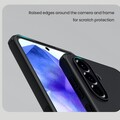 Пластиковый чехол Nillkin Super Frosted Shield Pro Черный для Samsung Galaxy A56(#6)