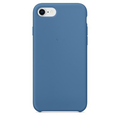 Силиконовый чехол голубой для Apple iPhone 8(#2)
