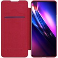 Кожаный чехол Nillkin Qin Leather Case Красный для OnePlus 9 Pro(#3)