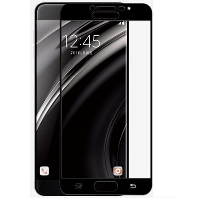Защитное стекло Full Screen Cover 0.33 mm черное для Samsung Galaxy C5 (C5000)(1)