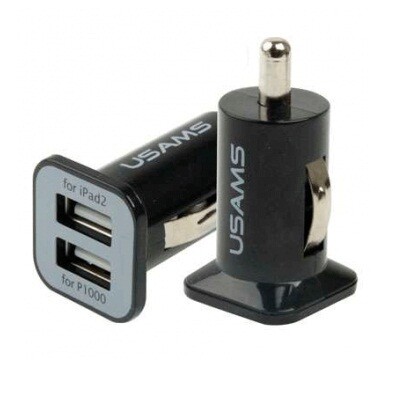 Автомобильное зарядное устройство Usams 2 USB 3100mAh(1)