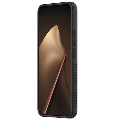 Пластиковый чехол с пластиной Magsafe Nillkin Super Frosted Shield Pro Magnetic Case черный для Xiaomi 15T(4)