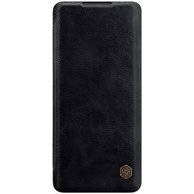 Кожаный чехол Nillkin Qin Leather Case Черный для Huawei Honor 30 Pro(1)
