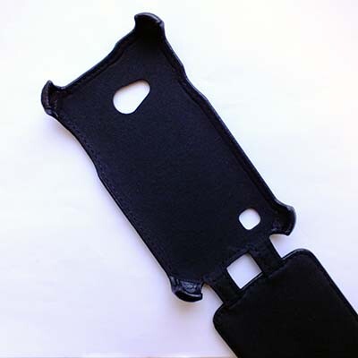 Кожаный чехол Armor Case Black для LG L50 D221(2)