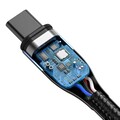 Кабель Baseus Zinc Magnetic Safe Fast Charging Data Cable Type-C to Type-C 100W (CATXC-Q01) магнитный 1.5m(#5)