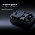 Чехол с защитой камеры Nillkin CamShield Pro Magnetic черный для Apple iPhone 17(#7)