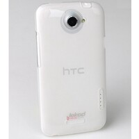 Силиконовый чехол накладка Jekod White для HTC One X