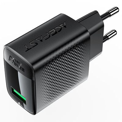 Сетевое зарядное устройство Acefast A90 QC18W GaN Wall Charger(3)