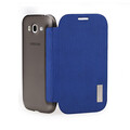 Чехол книга ROCK Elegant Flip Case Blue для Samsung i9060 Galaxy Grand Neo(#3)
