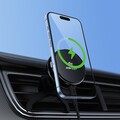 Автомобильный магнитный держатель с беспроводной зарядкой Acefast D66 Qi2 25W magnetic wireless charging holder with cooler(#6)